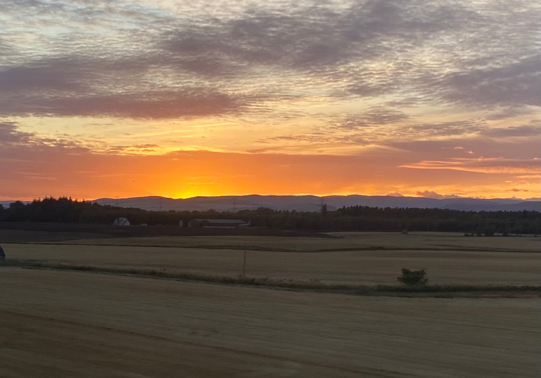 Sunset in Scotland