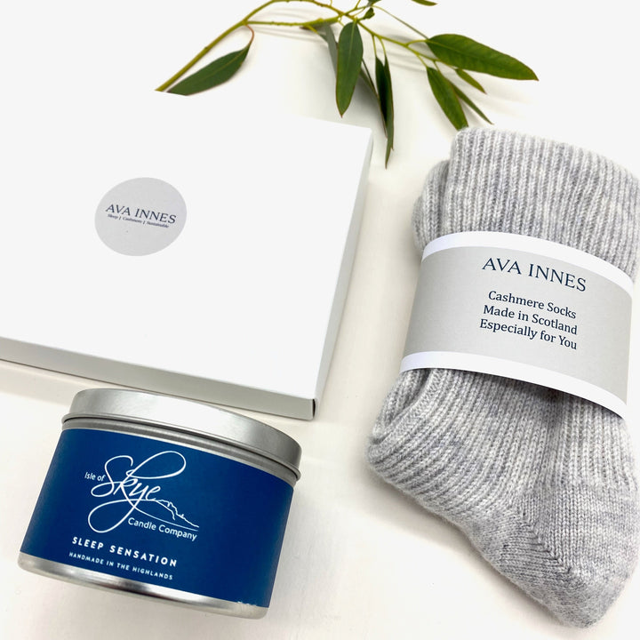 The Calm and Relax Cashmere Gift Box