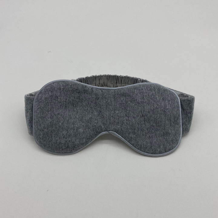 Grey Cashmere & Silk Sleep Eye Mask