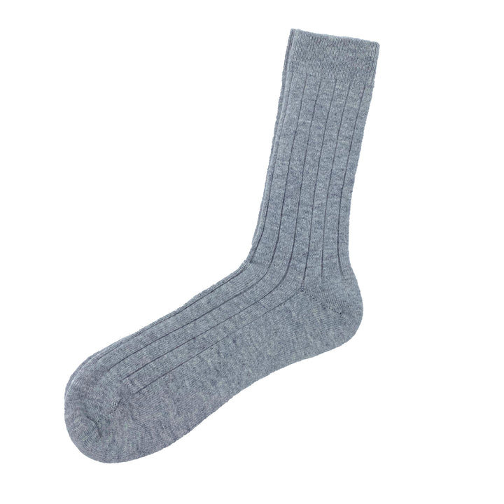 Men's Luxury Ribbed Cashmere Socks